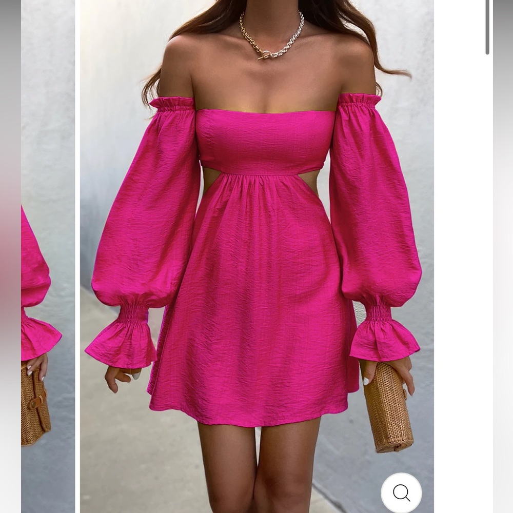 Julie mini dress in pink